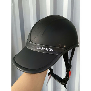 Mũ Bảo Hiểm lưỡi trai đai da Saragon cao cấp dùng cho cả nam và nữ dày dặn chắc chắn