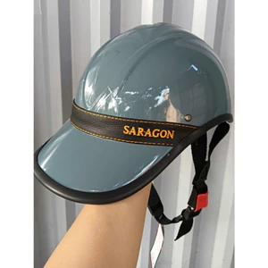 Mũ Bảo Hiểm lưỡi trai đai da SARAGON cao cấp nón kết nam nữ cá tính sang trọng