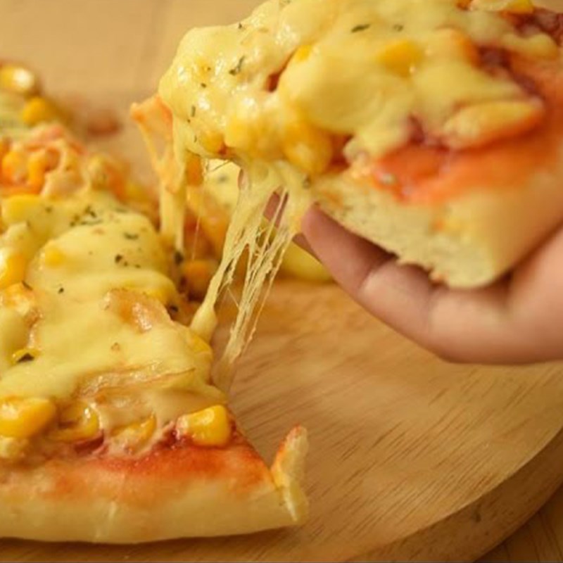 1Kg Phô mai Khối Mozzazzella kéo sợi _Kèm Túi Giữ Nhiệt_ GIAO TỈNH PHÍA NAM