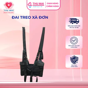Đai treo xà đơn kéo giãn cột sống lưng, cải thiện thoát vị thoái hóa cột sống