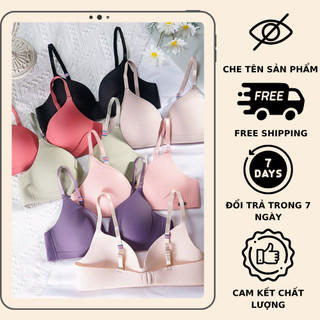 Áo ngực nữ không gọng chất su mềm mại thông hơi - Áo lót nữ đệm mỏng nhẹ nhàng dễ chịu co giãn A688