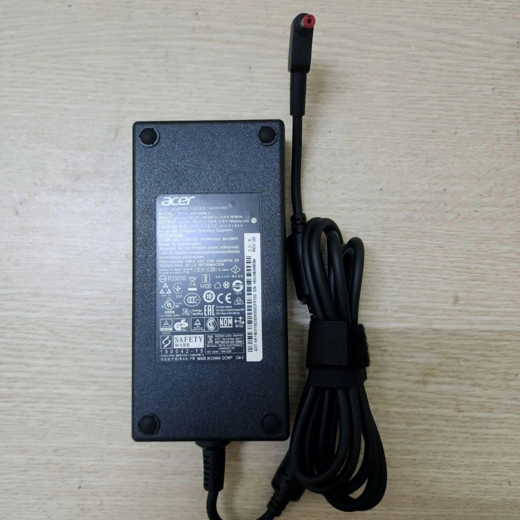 Sạc Laptop ACER 19V 135W 180W 230W cho Laptop Acer Nitro 5 Aspire 7 V15 V17 Gateway One, Acer Predator Bảo Hành 24 tháng