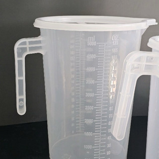 Ca đong định lượng 1000ml 2000ml 3500ml 5000ml chất liệu nhựa PP chịu nhiệt ATVSTP dùng cho pha chế đủ size, ly đong
