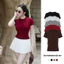 Áo Thun Trơn Nh124 Form Ôm Babytee, Đủ Màu Basic, Chất Liệu Thun Co Giãn, Fit Dáng Siêu Đẹp