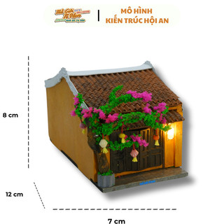 Mô hình gỗ lắp ráp DIY- HỘI AN- HIỆU VẢI- MÃ SP: HA164-03 (Sản phẩm chưa kèm keo)