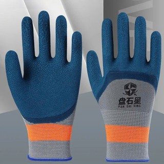 COMBO 12 ĐÔI Găng Tay Lao Động Phủ Sơn Sần 528 Siêu Bền Bỉ- Bao Tay Bảo Hộ Chống Mài Mòn Tái Sử Dụng
