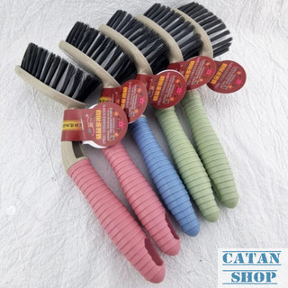 Bàn Chải Chà Sàn Vệ Sinh Nhà Tắm Cán Dài Dẻo Dai Lông Cứng THICK Tiện Dụng Cho Gia Đình-GD934-BchaiThick