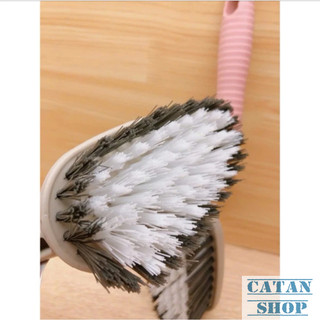 Bàn Chải Chà Sàn Vệ Sinh Nhà Tắm Cán Dài Dẻo Dai Lông Cứng THICK Tiện Dụng Cho Gia Đình-GD934-BchaiThick