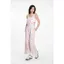 N&M Bộ Jumsuit Nữ kẻ sọc visco linen 2002024