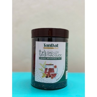 (400GR) Trà Gạo Lứt Thảo Dược Hữu Cơ Rang Chín Thơm Ngon Thanh Lọc Cơ Thể Tốt Cho Sức Khỏe