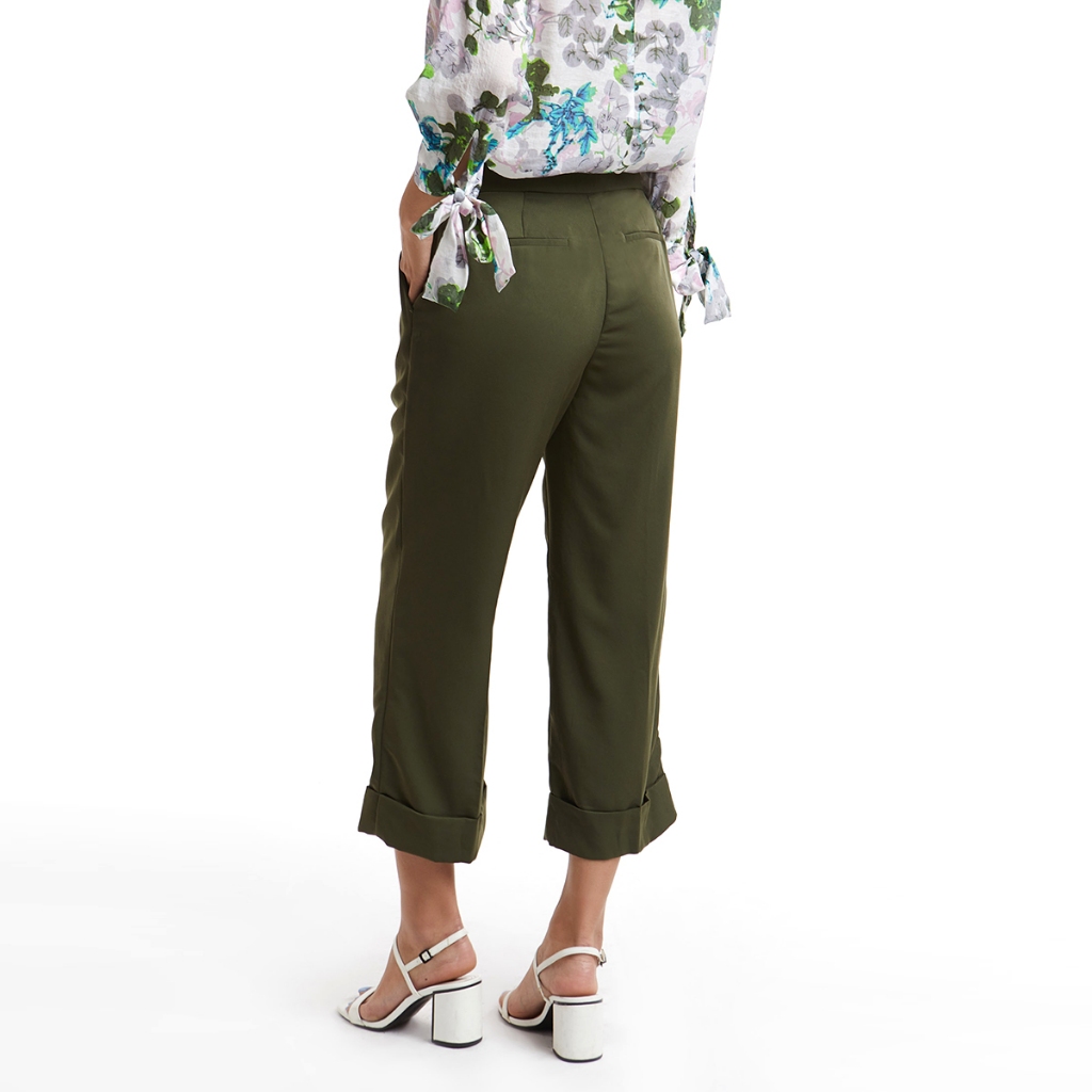 [CÒN SIZE S] Quần Tây Nữ Cotton Dài Quần Công Sở N&M Thương Hiệu NINOMAXX 1906067