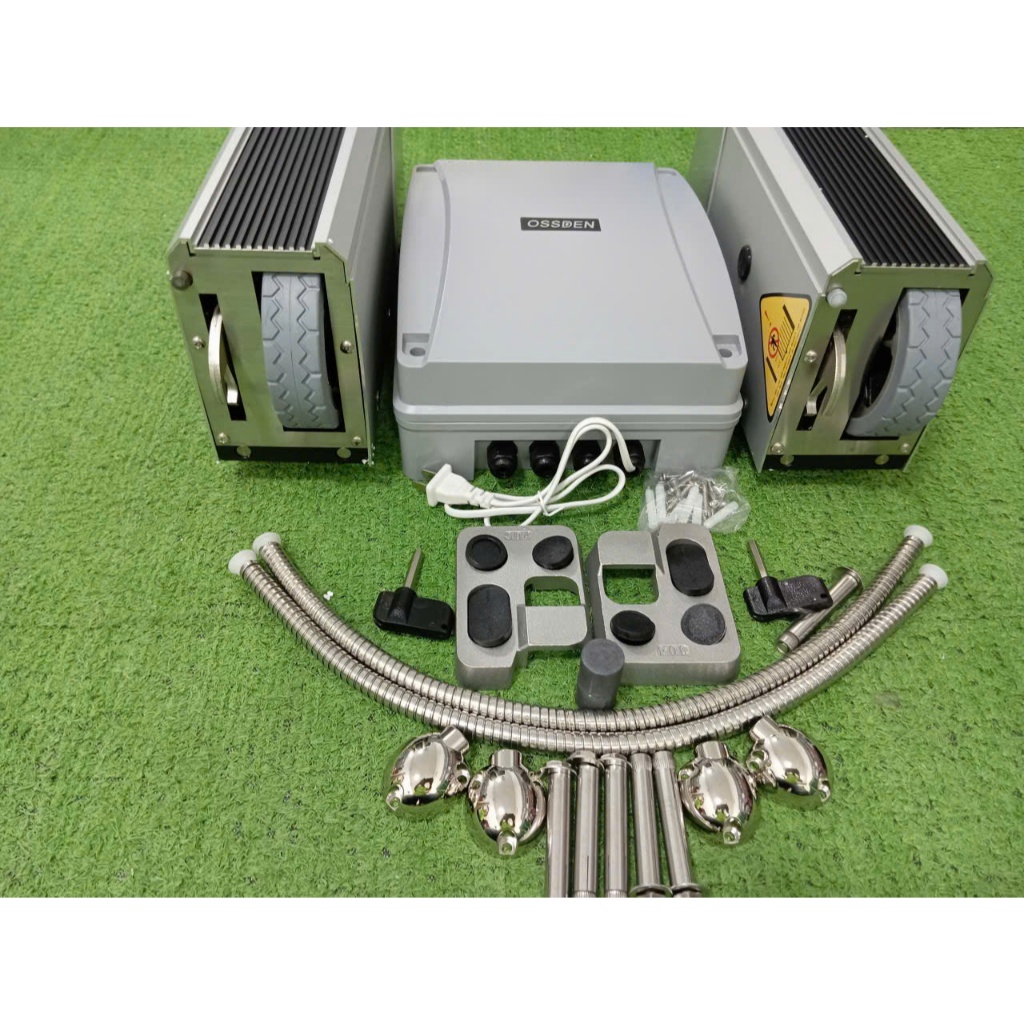 Motor cổng tự động bánh lăn Ossden K680 bền bỉ , tải trọng 600kg/cánh, Có đèn hiển thị