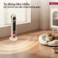 Máy sưởi gốm lọc không khí Ion điều khiển bằng giọng nói Fujihome FH202, quạt sưởi ấm điều khiển từ xa tự ngắt an toàn