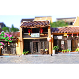 Mô hình gỗ tự lắp ráp DIY- Thế Giới Tí Hon- HỘI AN- CAO LẦU LA THIÊN THÁI- HA164-06 (Sản phẩm chưa kèm keo)