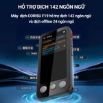 (Mới) Máy Phiên Dịch Corisu F19 (tặng tai nghe) dịch 142 ngôn ngữ Hỗ trợ dịch thuật cuộc gọi video, phiên dịch đồng thời — ảnh 3