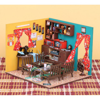 Mô hình gỗ tự lắp ráp DIY - Thế Giới Tí Hon- HOÀI NIỆM - Mã SP: TX01  (Sản phẩm chưa kèm keo)