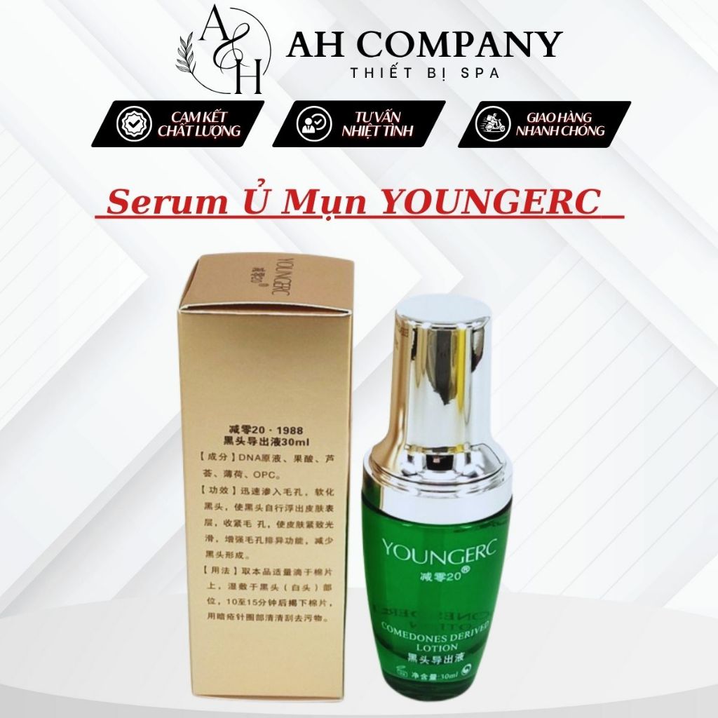Serum Ủ Mụn, Ủ Mụn Đầu Đen, Mụn Cám Hiệu Quả Chuyên Dùng Cho Spa Thẩm Mỹ Viện