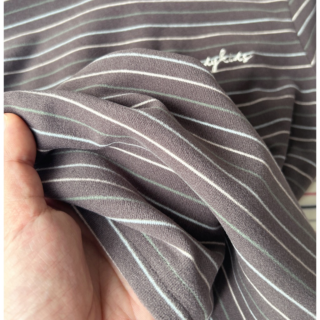 Áo giữ nhiệt cổ cao, áo thun cotton dài tay cho bé trai bé gái ấm áp KACADY NUGGAP