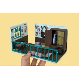 Mô Hình Nhà Gỗ Tự Ráp - Góc Ký Ức - TX03 - Sách Hướng Dẫn Chi Tiết (Sản phẩm chưa kèm keo)