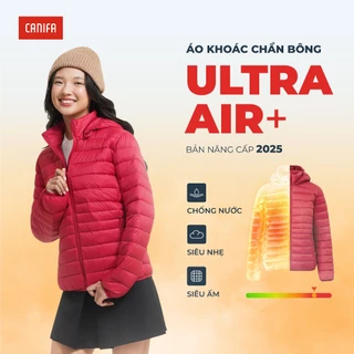 Áo khoác phao nữ CANIFA chần bông Ultra Air + siêu nhẹ siêu ấm PS25 6OT25W027