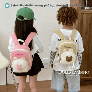 (Thêu Tên) Balo Mini Thời Trang Cho Bé 1-5 Tuổi, In Hình Thú, Phong Cách Cute Phù Hợp Cho Cả Bé Gái Và Bé Trai