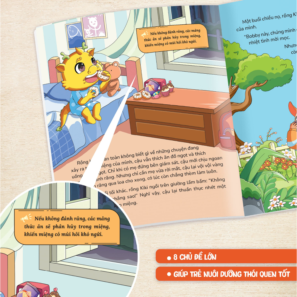 Sách - Nhật Ký Nuôi Dưỡng Thói Quen Tốt Cho Trẻ (Combo 8 Tập) - Tiên Phong Books