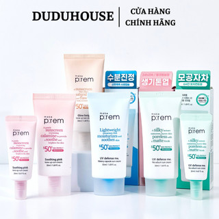 Kem Chống Nắng Make P:rem UV Defense Me Sun Cream SPF50+/PA++++ Nâng Tone, Kiềm Dầu 50ml Duduhouse