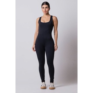 Bộ Jumpsuit thể thao nữ ôm dáng – Đồ tập yoga gym liền thân co giãn 4 chiều, tôn dáng body hãng GIRLFRIEND