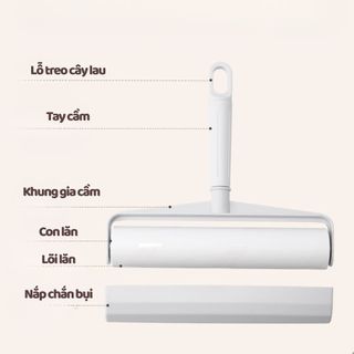 Combo 2 Lõi Loại Dày 60 Lớp, Lõi Cây Lăn Bụi Quần Áo ,lăn tóc dính, lăn bụi thảm, dọn sạch lông thú cưng