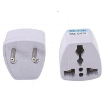 Đầu Chuyển Đổi 3 Chấu Phích Cắm Từ 3 Chân Sang 2 Chân