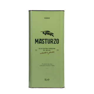 Dầu olive nguyên chất Verde hiệu Masturzo – Thùng 5L (Extra Virgin Olive Oil Green Label – Olio Masturzo 5L Tin)