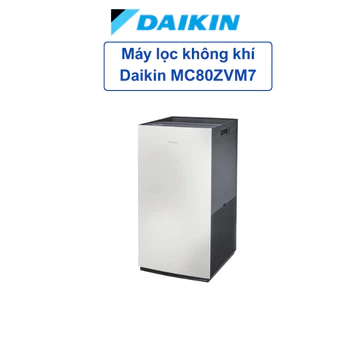 Máy lọc không khí Daikin MC80ZVM7- Dùng cho phòng 60m2 -Bộ lọc tĩnh điện TAFU Hepa- Tặng áo mưa Daikin-Bảo hành 12 tháng
