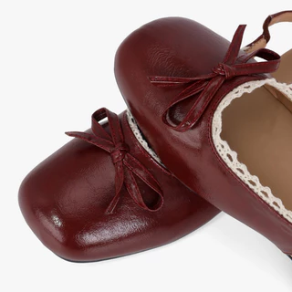 Sandal Hạnh Dung Bít Mũi Nơ HD11111AV