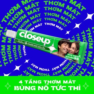 Combo 3 Kem Đánh Răng Closeup Cho Hơi Thở Thơm Mát Bất Tận 230G/Tuýp