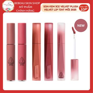 Son Kem 3ce Velvet Lip Tint Plush Mới Child Like Taupe Speak Up Daffodil Bitter Hour - Bebeau