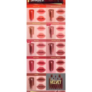 Son Kem 3ce Velvet Lip Tint Plush Mềm Mịn Đủ Màu Hàng Công Ty Chính Hãng Mới 2025 - Bebeau