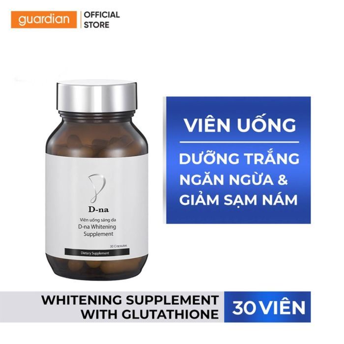 d-na glutathione Thực Phẩm Hỗ Trợ Bảo Vệ Sức Khỏe Viên Uống Sáng Da 30 Viên NAD with Glutathione: Powerful Duo