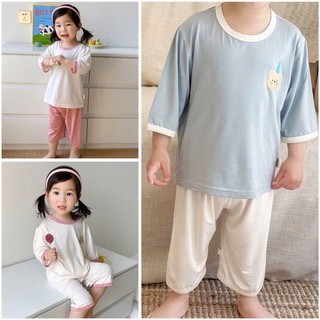Đồ bộ cho bé gái,bé trai tái zip dài tay thu đông sz 7-17kg, bộ quần áo ngủ cho bé gái,bé trai chất cotton