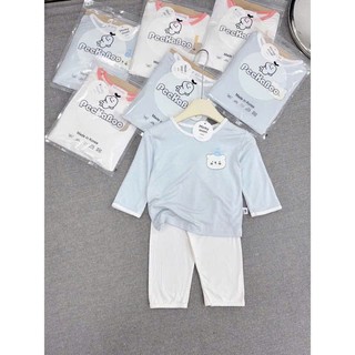 Đồ bộ cho bé gái,bé trai tái zip dài tay thu đông sz 7-17kg, bộ quần áo ngủ cho bé gái,bé trai chất cotton