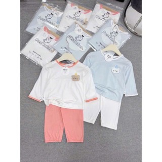 Đồ bộ cho bé gái,bé trai tái zip dài tay thu đông sz 7-17kg, bộ quần áo ngủ cho bé gái,bé trai chất cotton