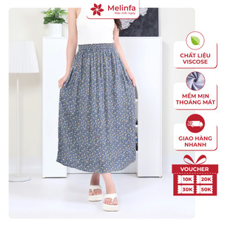[XẢ KHO GIÁ SỐC] Chân váy nữ mặc mùa hè  thoáng mát vải Viscose tự nhiên mềm mại mã MEV0582