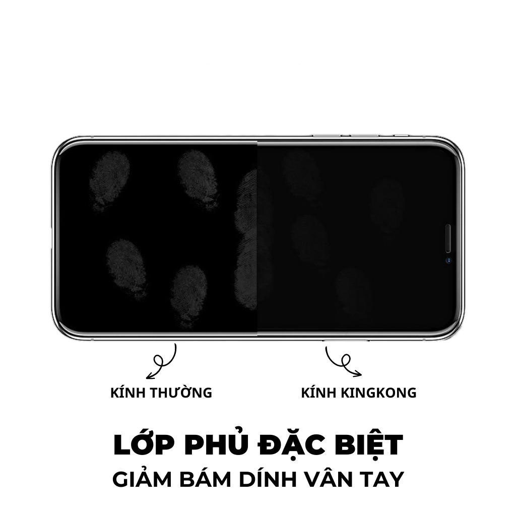 Kính Cường Lực Siêu Trong Suốt HD Nano Full Viền cho Iphone x xs xr 11 12 13 14 15 16 17 pro max plus [KK 3D]