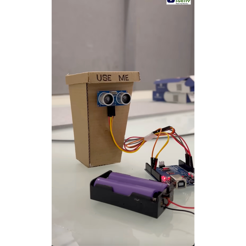 Thùng rác thông minh arduino steam khoa học kỹ thuật ( tự lắp ...