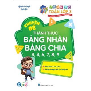 Sách - Túi Trọn Bộ Toán Học Chuyên Sâu Học Đâu Chắc Đấy Lớp 3 - Cả năm ( 8 Cuốn )