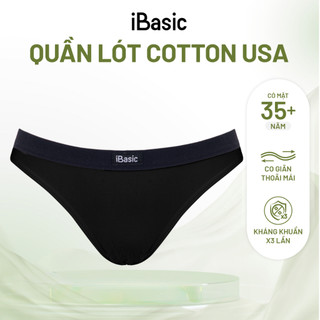 Quần lót nữ bikini cotton USA iBasic kháng khuẩn thể thao năng động PANY108-1