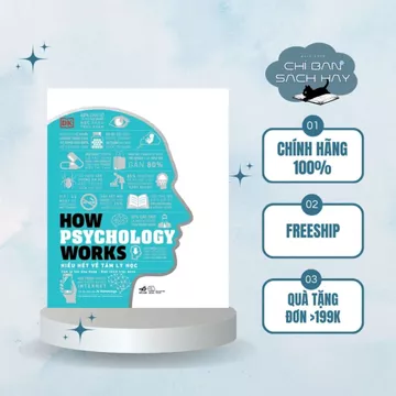 Sách - Hiểu hết về tâm lý học - How Psychology Works (Bìa cứng) (Chỉ Bán Sách Hay)
