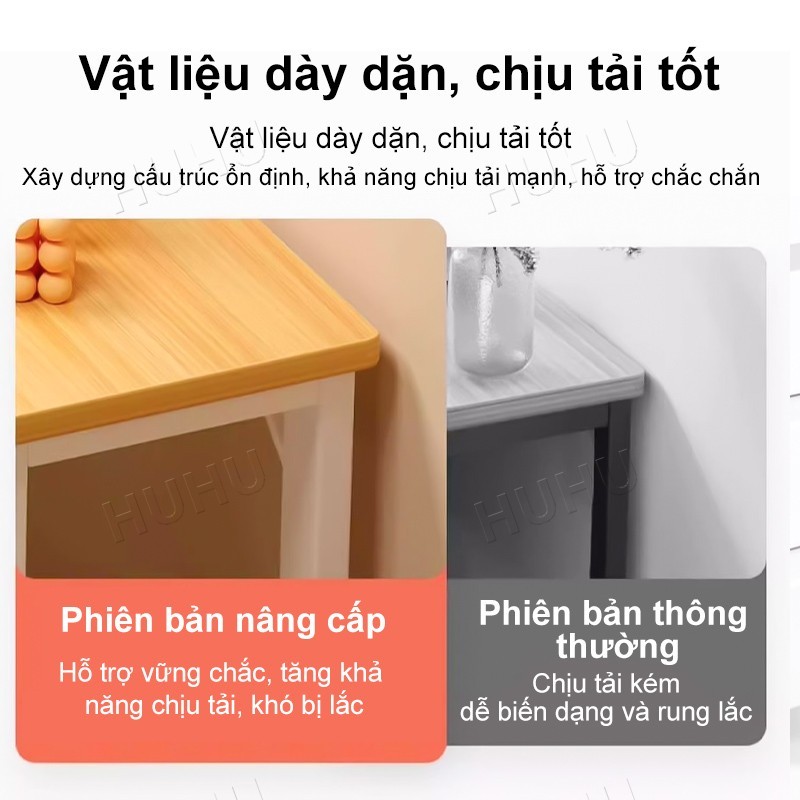 HUHU Bàn Sofa Bên Giường Bàn Trà Mini Đa Năng Nhỏ Gọn Tiện Lợi Cho Phòng Khách Phòng Ngủ | BigBuy360 - bigbuy360.vn