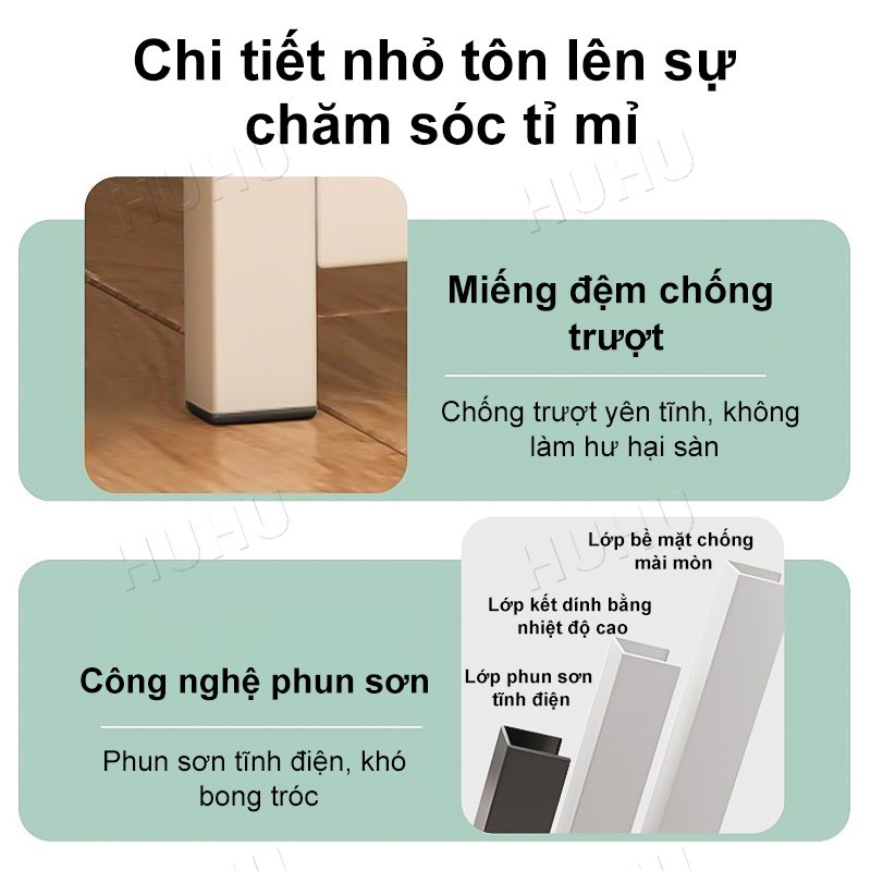 HUHU Bàn Sofa Bên Giường Bàn Trà Mini Đa Năng Nhỏ Gọn Tiện Lợi Cho Phòng Khách Phòng Ngủ | BigBuy360 - bigbuy360.vn