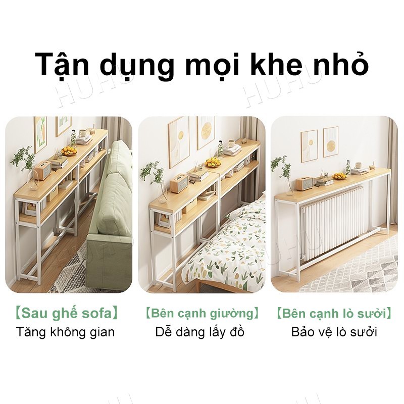 HUHU Bàn Sofa Bên Giường Bàn Trà Mini Đa Năng Nhỏ Gọn Tiện Lợi Cho Phòng Khách Phòng Ngủ | BigBuy360 - bigbuy360.vn