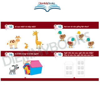 Sách- Bộ 4 Quyển 30 Ngày Phát Triển Trí Tuệ Mẹ Hỏi Bé Trả Lời Dành Cho Trẻ 2 3 4 Tuổi Rèn Luyện Khả Năng Tư Duy Quan Sát